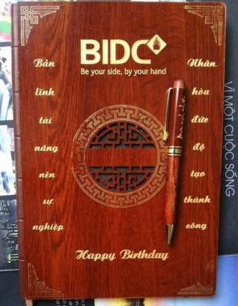 Sổ Tay Bìa Gỗ KG1