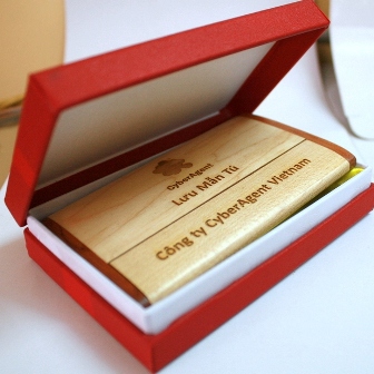 HỘP ĐỰNG NAME CARD GỖ TT3