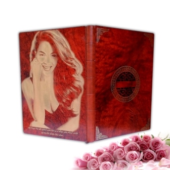 Sổ Tay Bìa Gỗ Khắc Hình Đẹp Nhiều Ý Nghĩa KG6